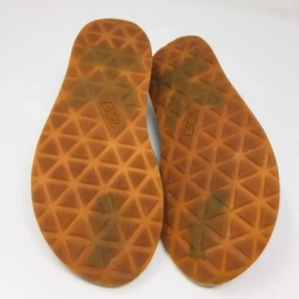 Teva teal hombre gladiador sandals leather sole aqua us 5 BoxA